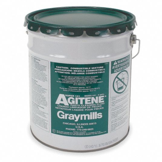 GRAYMILLS, Solvent, 5 gal Size, Parts Washer Solvent 2RE49M5005141
