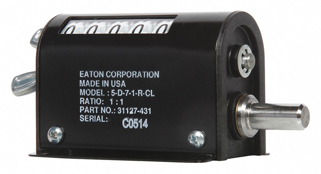 Details about   Eaton Durant 6-Y-41119-402-ME 6 Digit Mini Electric Non-Reset Counter 41119402 