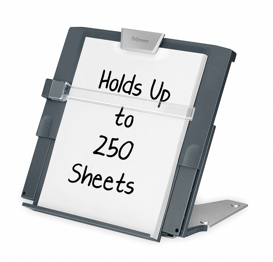 FELLOWES InLine Document Holder, Monitor/Keyboard 2REV38039401