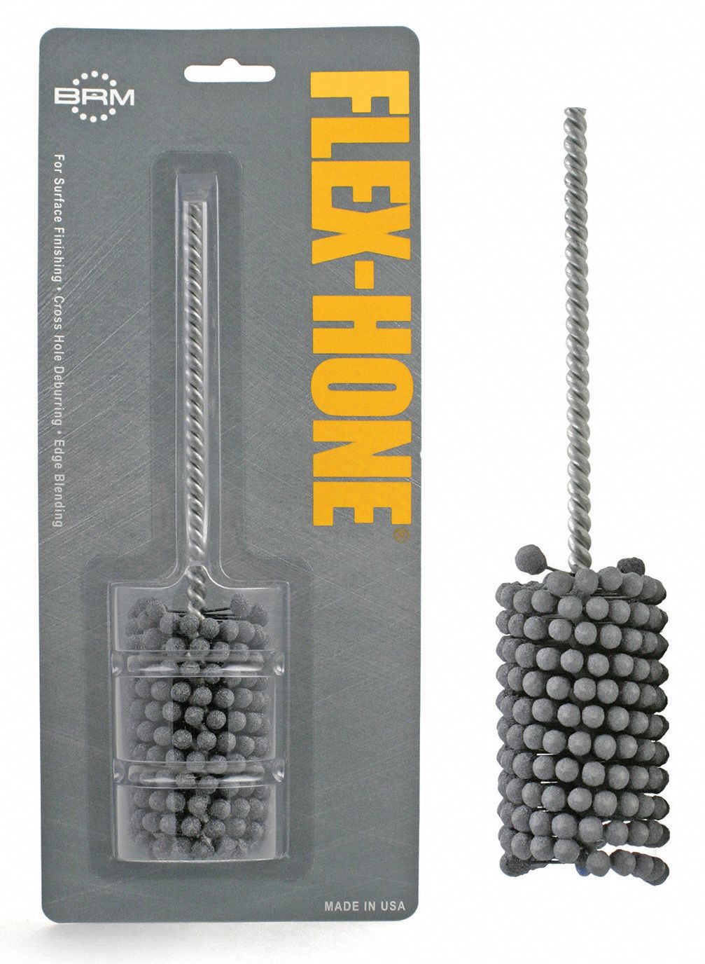3.1/2" T&E Tools FBH106-1 Flexible Ball Cylinder Hone 180 Grit 3.3/4" 