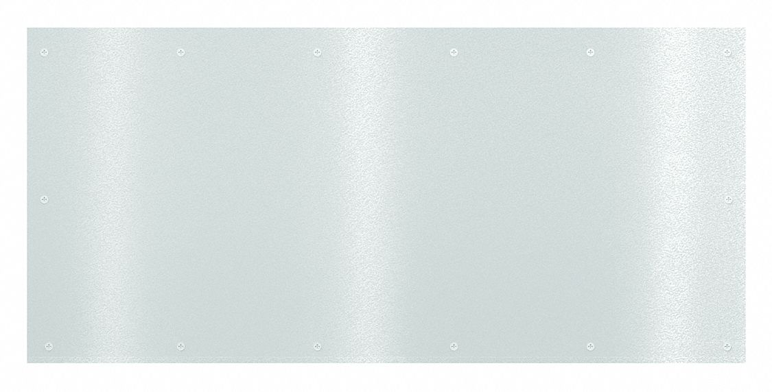 ROCKWOOD, Armor, Stainless Steel, Door Protection Plate 2RFR9K1050