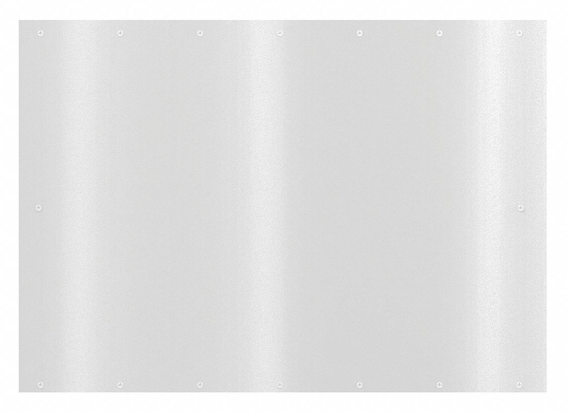 ROCKWOOD, Armor, Stainless Steel, Door Protection Plate 2RFV5K1050