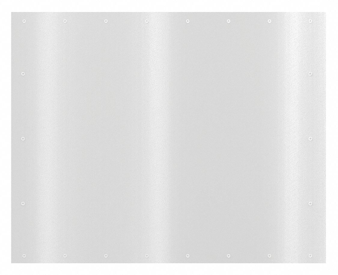 ROCKWOOD, Armor, Stainless Steel, Door Protection Plate 2RFW9K1050