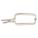 LOCKING C-CLAMP, SWIVEL, 8 IN MAX JAW OPENING, 9½ IN THROAT D, 2,000 LB CLAMPING FOR CE