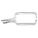 LOCKING C-CLAMP, FIXED, 8 IN MAX JAW OPENING, 9 1/2 IN THROAT D, 2,000 LB CLAMPING FOR CE