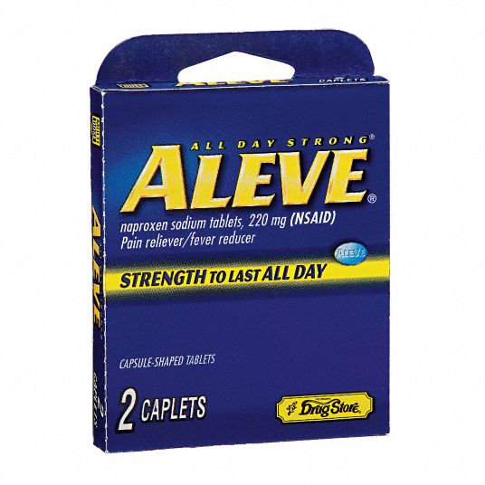 LIL' DRUG STORE Aleve® Naproxen, Naproxen Sodium 2RKY492770 Grainger