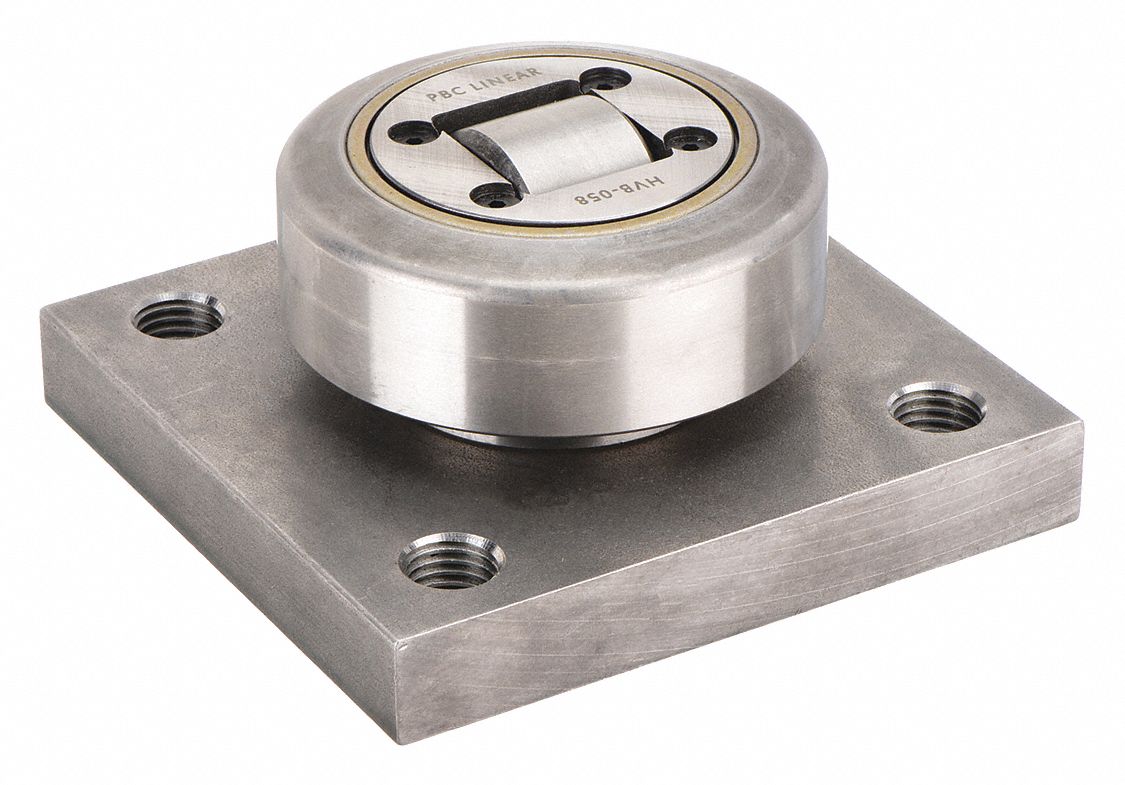 HEVIRAIL, Size 2, Fixed Bearing, Bearing/Flange Plate Assembly 2UUT8