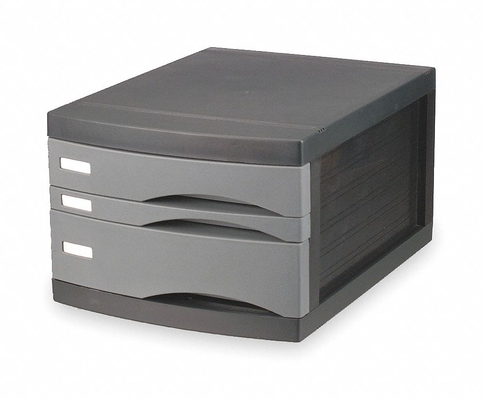 OFFICEMATE Document Drawer Organizer, Gray 2RLK621749 Grainger