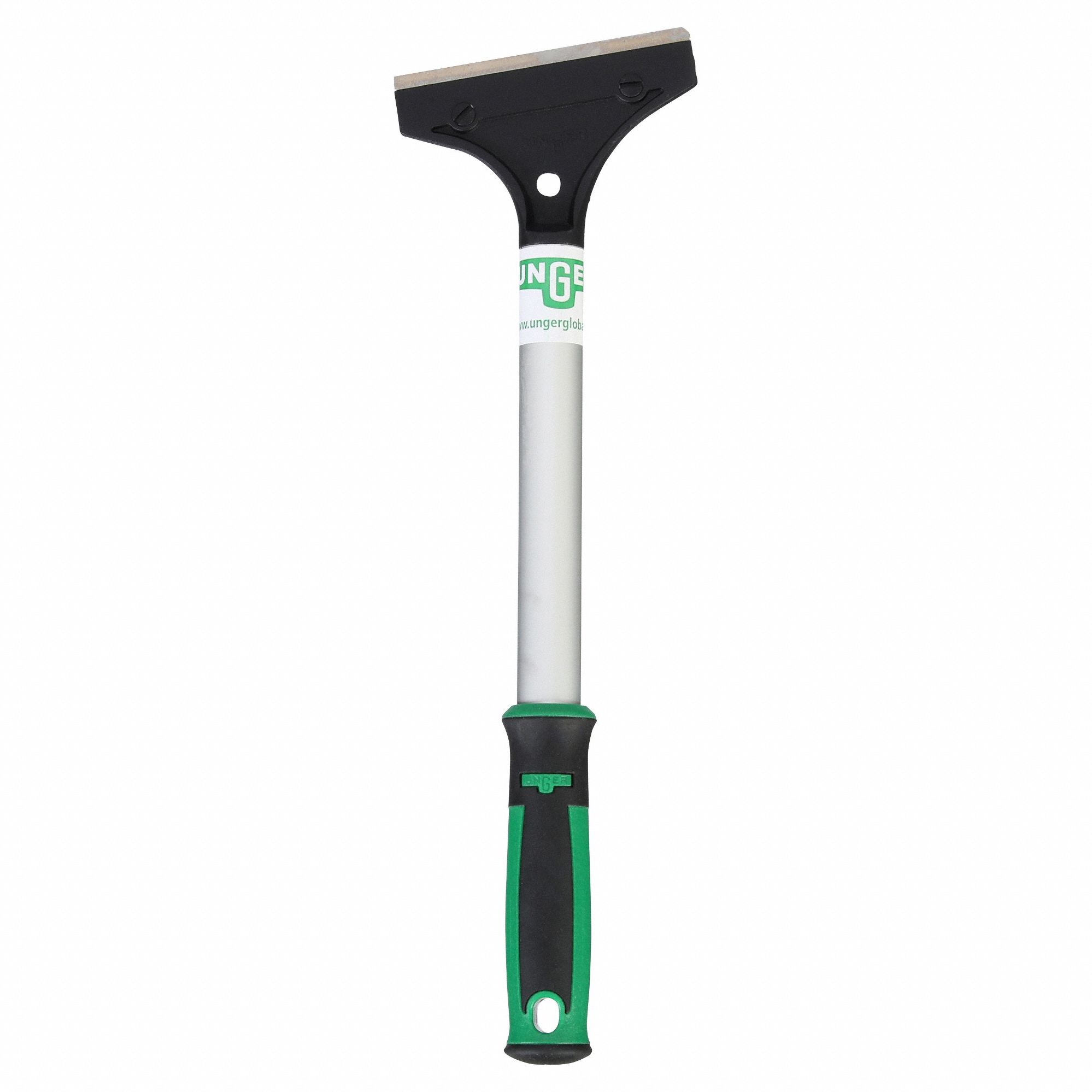 SCRAPER, CARBON STEEL BLADE, ALUMINUM/ZINC HANDLE, STIFF, 13 1/2 IN OVERALL L