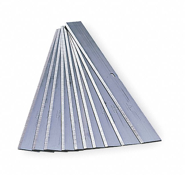 Scraper Blade 8 in W Black PK10