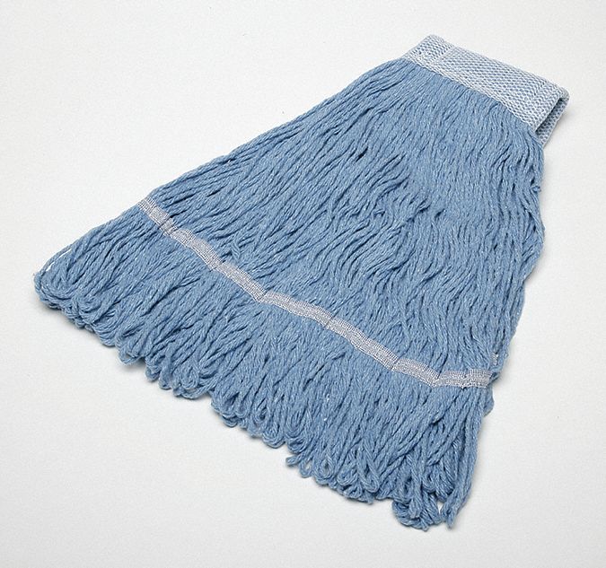 WET MOP,BLUE,ACRYLIC/NYLON/RAYON/PET