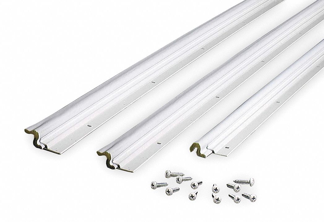 Door Weatherstripping: Kerf Insert, 84 in Lg, 1 5/8 in Wd, 1 1/8 in Ht