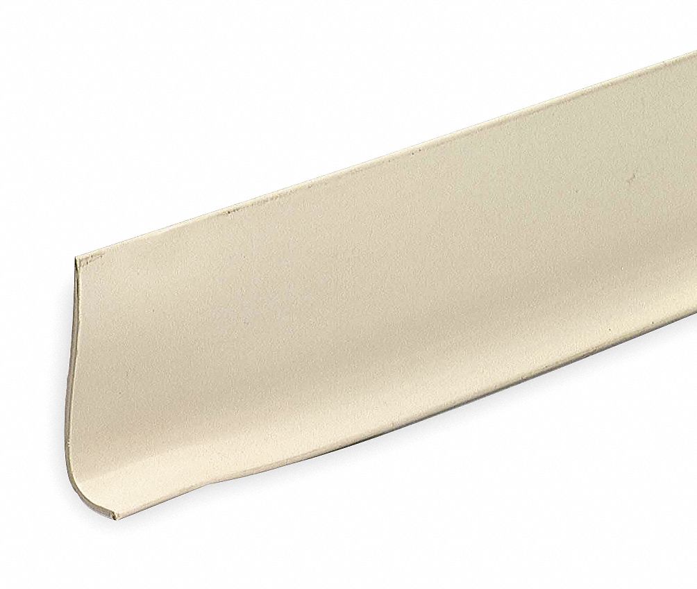 48 in x 1 3/4 in PVC Vinyl Wall Base Molding,, Almond Grainger