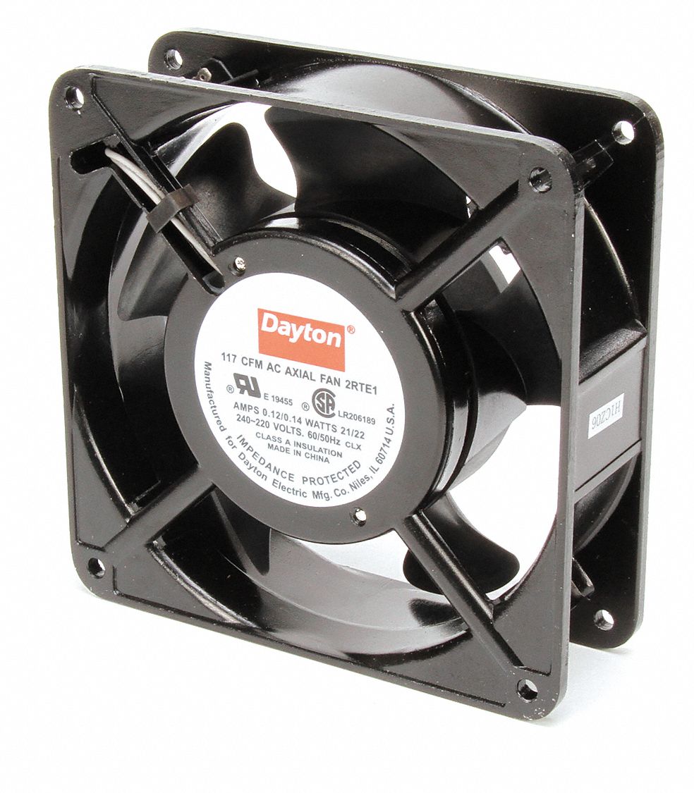 VENT. HELICOIDAL CARRE 117CFM 230V