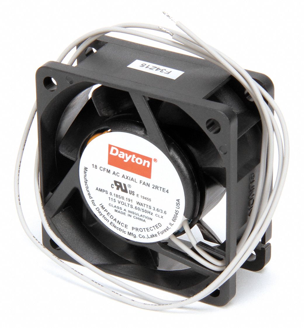 FAN AXIAL SQUARE 18CFM 115V