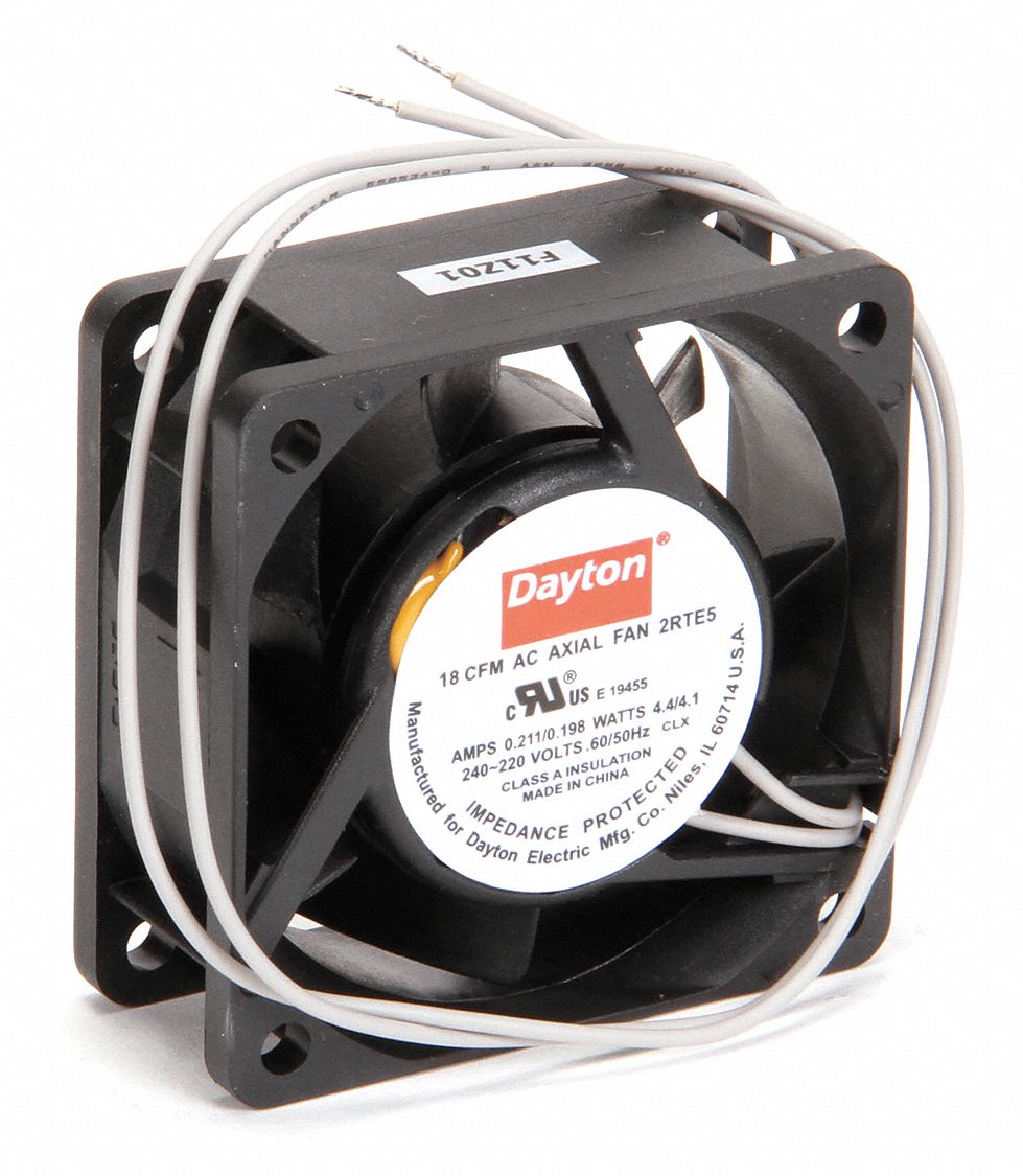 Dayton Ventilador Axial Cuadrado Estándar Cuadrada 2 38 X 2 38 230vca 3738w