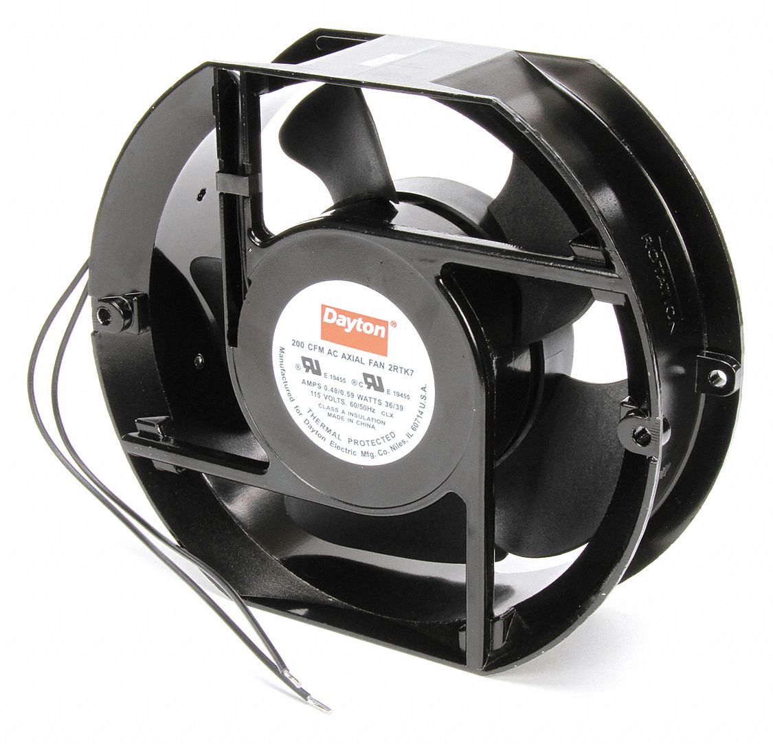 FAN AXIAL SQUARE 200CFM 115V