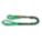 ROUND SLING, TYPE 3, POLYESTER, NYLON, 6 FT SLING L, ⅝ IN BODY DIAMETER