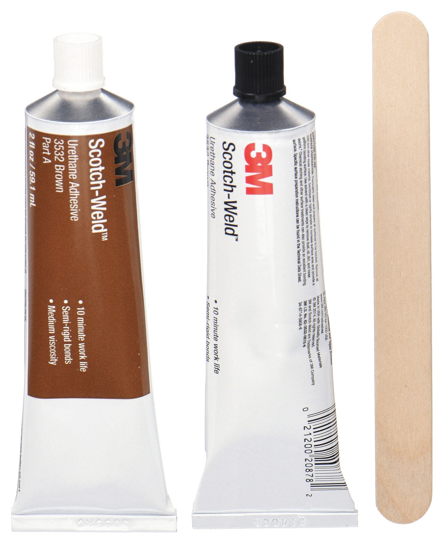 3M, 3532, Ambient Cure, Urethane Adhesive 2RUD43532 Grainger