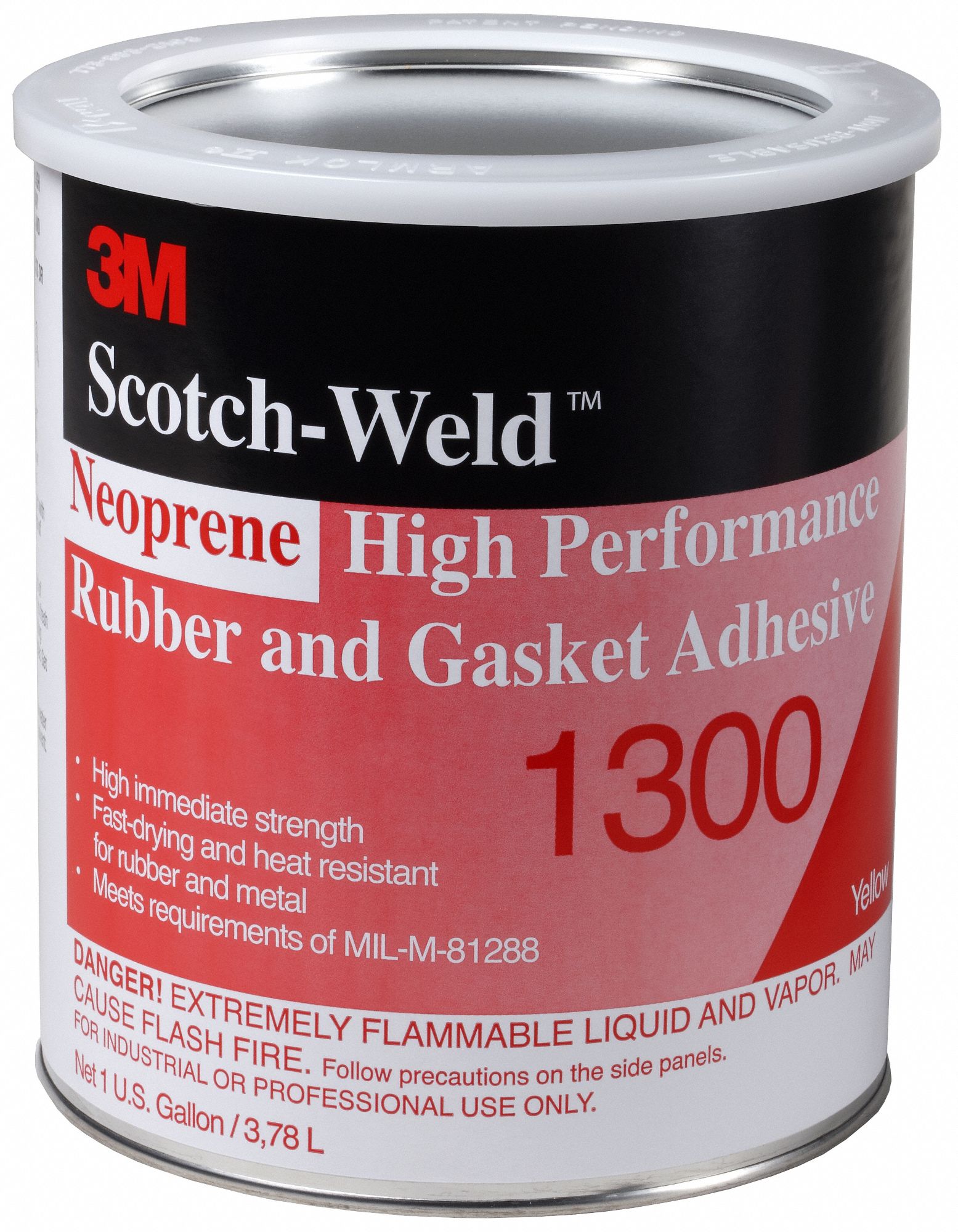 3M, 1300, 1 gal, Gasket Adhesive 2RUE41300 Grainger