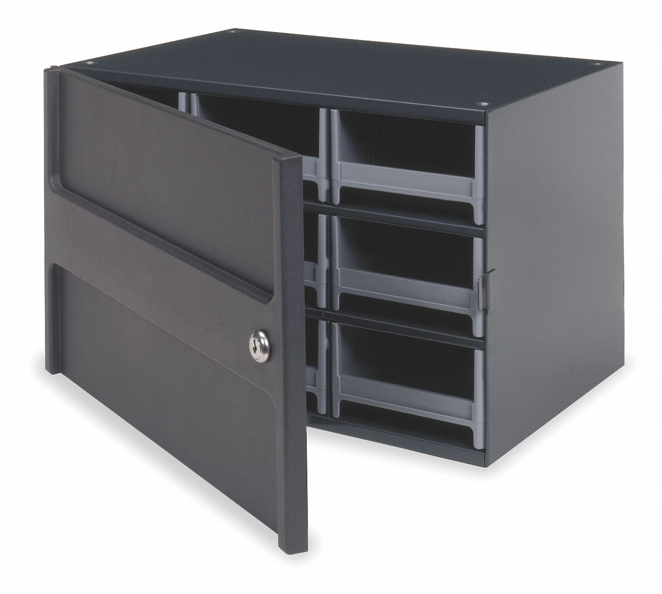 AKRO-MILS Steel Drawer Bin Cabinet, 17 inW x 11 inD x 11 inH, 9 Drawers ...