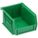 BIN HANGING 5.375X4.125X3 GREEN