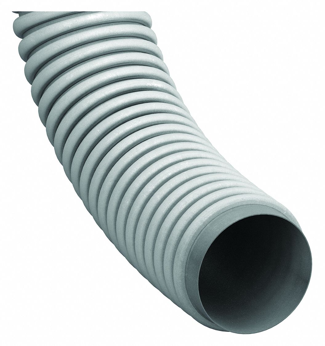 Industrial Ducting Hose: 1 1/2 in Hose Inside Dia., 50 ft Hose Lg, 36 psi, 1.1 in Bend Radius