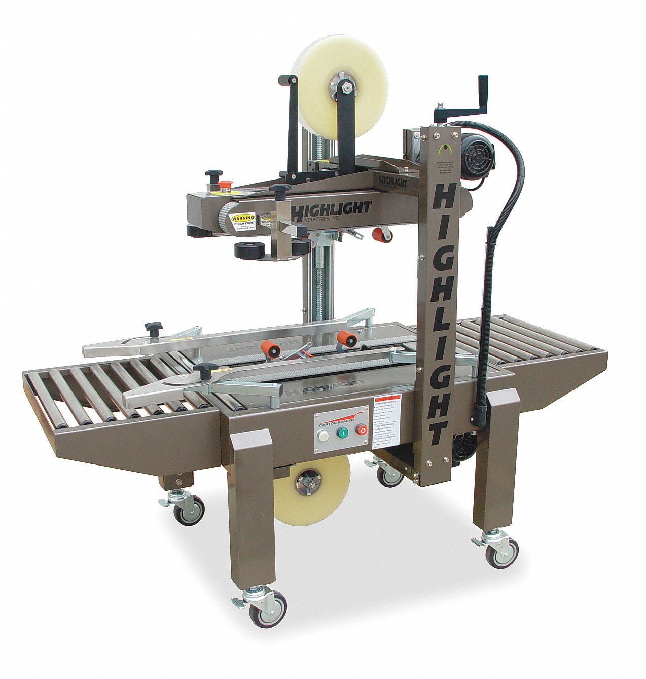 HIGHLIGHT Case Sealer, For Maximum Tape Width 2 in, For Maximum Tape