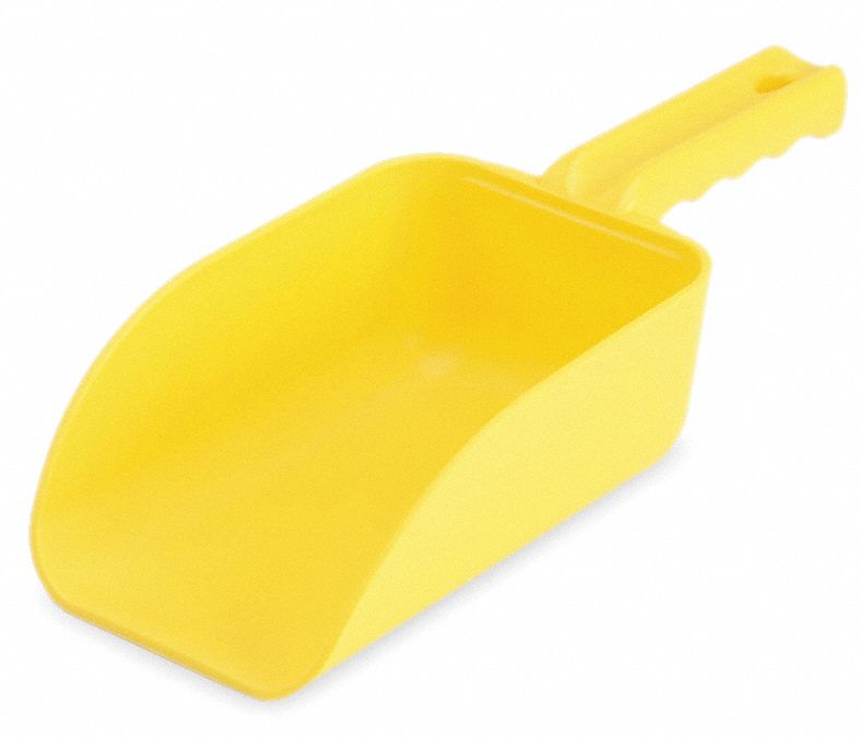 SCOOP HAND SMALL 32 OZ YELLOW