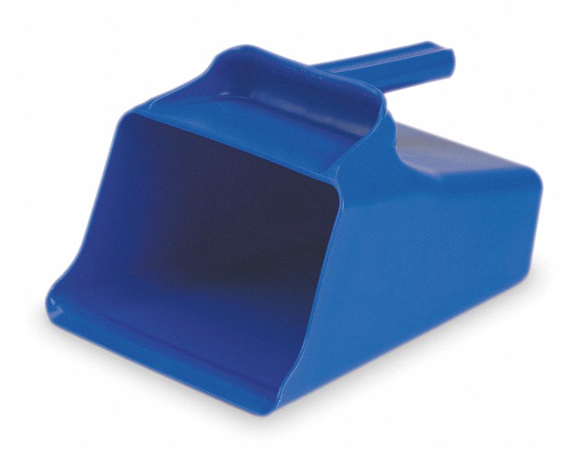 SCOOP HAND 128 OZ. BLUE