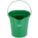 HYGIENIC BUCKET,3 1/4 GAL,GREEN