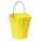 PAIL POLYPROPYLENE 3 GAL YELLOW