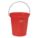 HYGIENIC BUCKET,3 1/4 GAL,RED