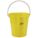 HYGIENIC BUCKET,3 1/4 GAL,YELLOW