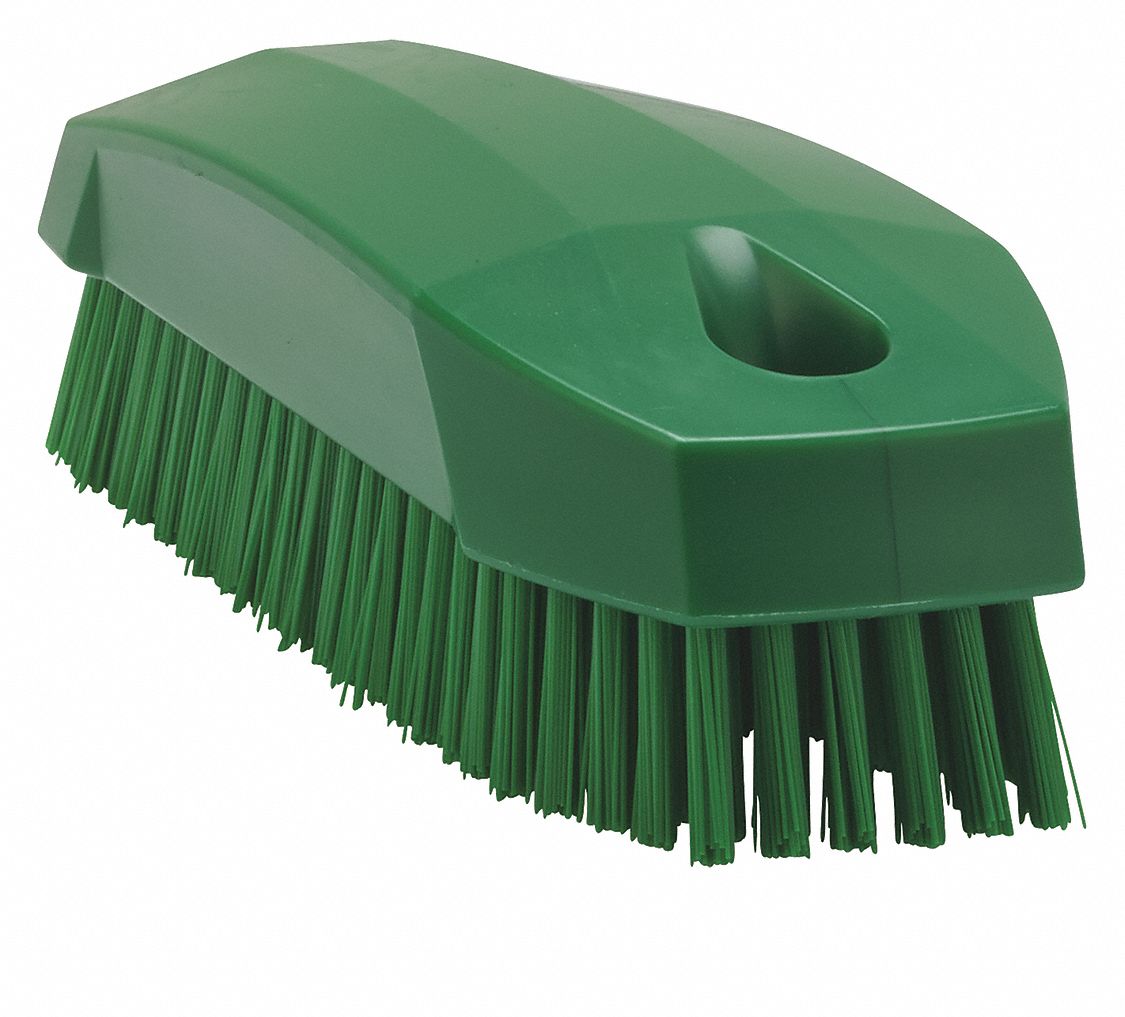 HAND AND NAIL BRUSH,4 1/2 IN BRUSH L