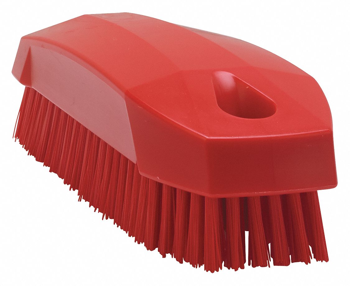 HAND AND NAIL BRUSH,4 1/2 IN BRUSH L