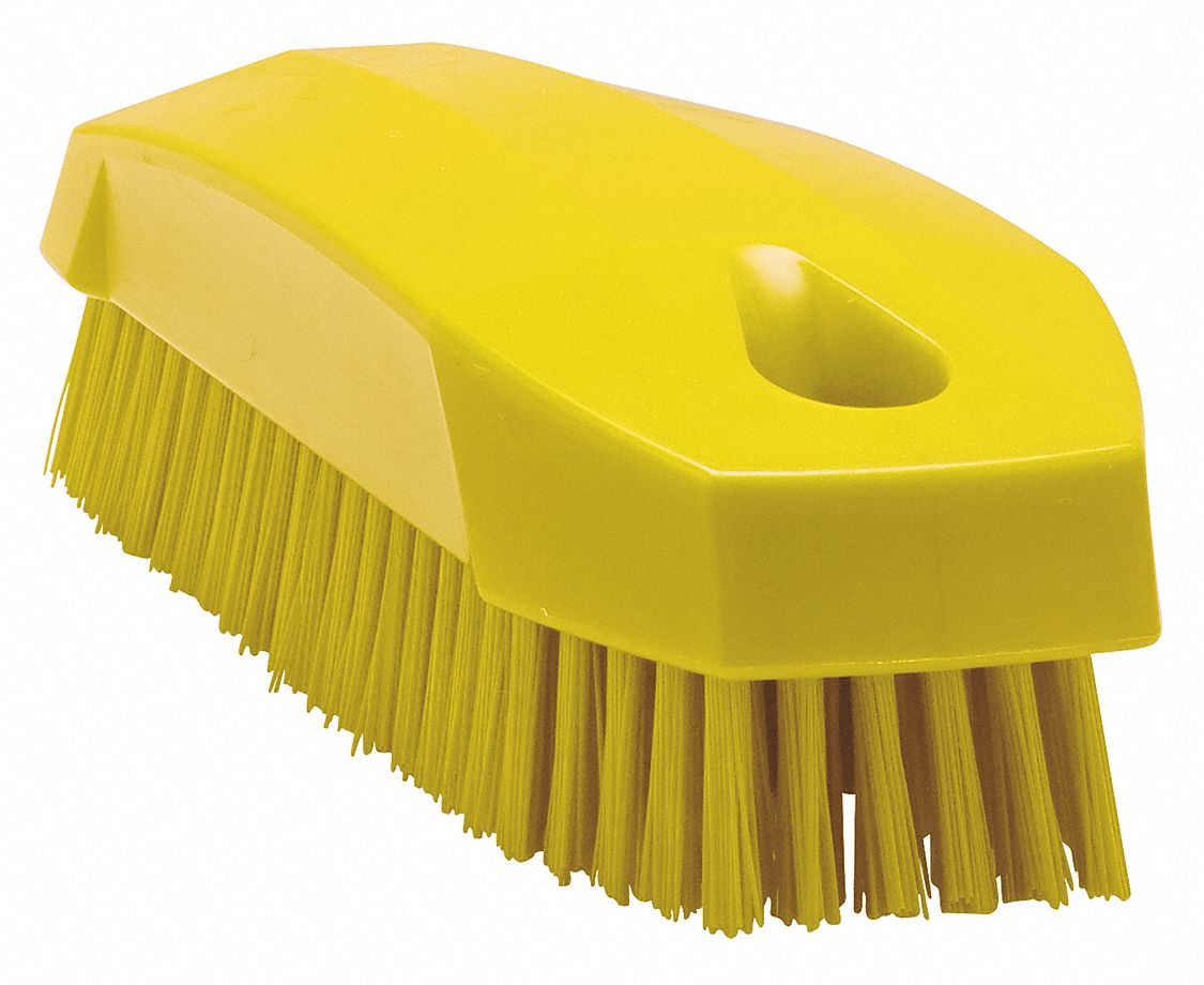 HAND AND NAIL BRUSH,4 1/2 IN BRUSH L