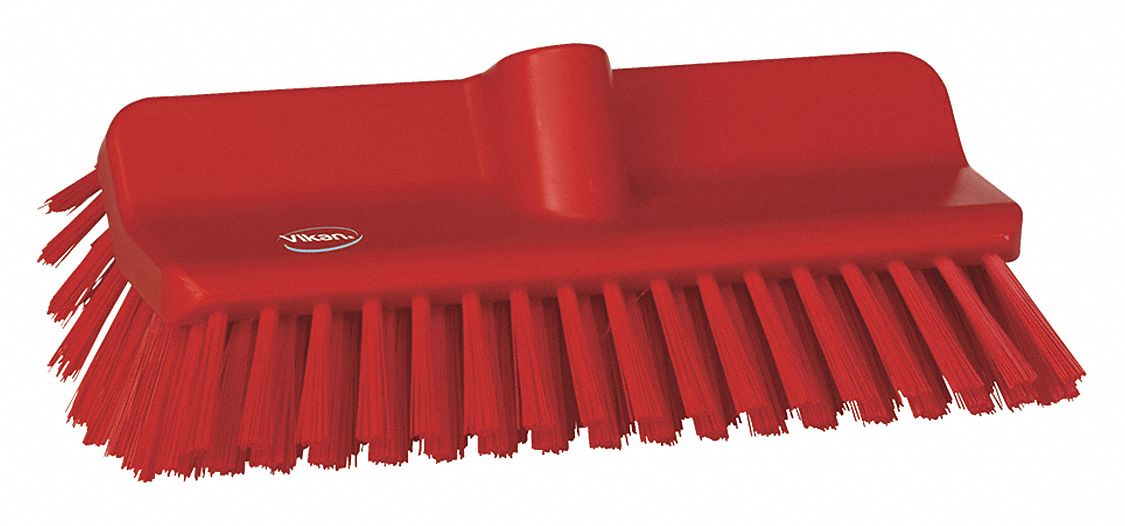 Vikan – 45874 Hand Brush 330 mm Soft Red – AAVA Color Coded Tools