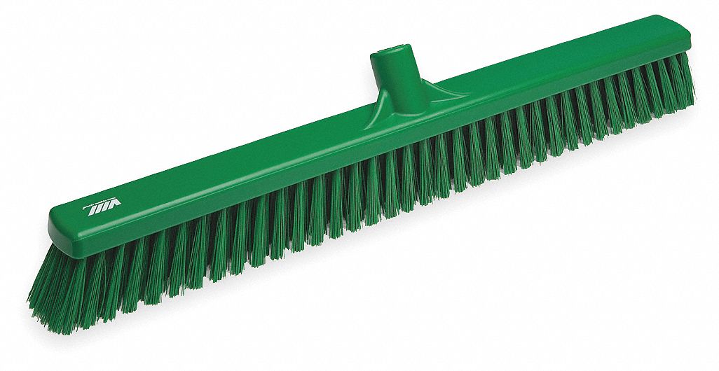 FLOOR BROOM W/ COMBO BRISTLES GR