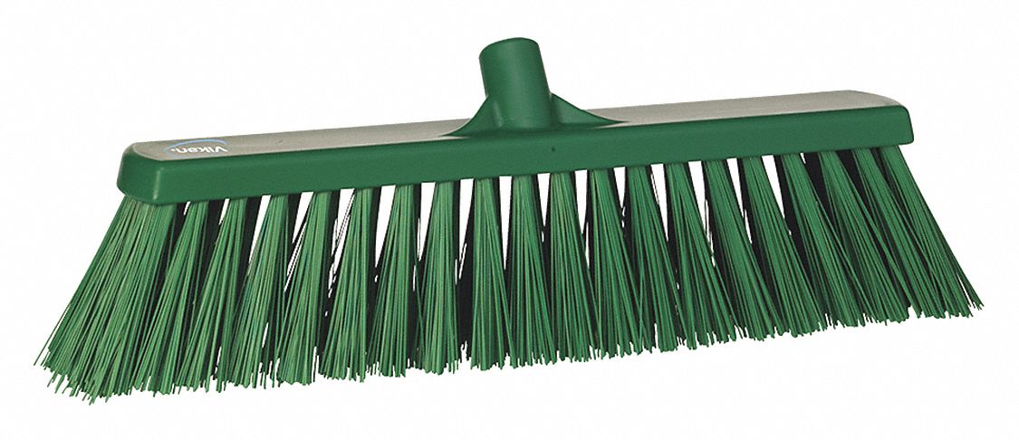 FLOOR BROOM W/ STIFF BRISTLES GR