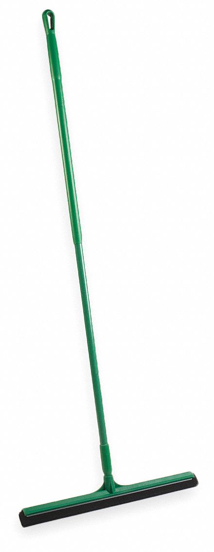 20 in. Plastic Rubber Floor Squeegee with 52 in. Handle