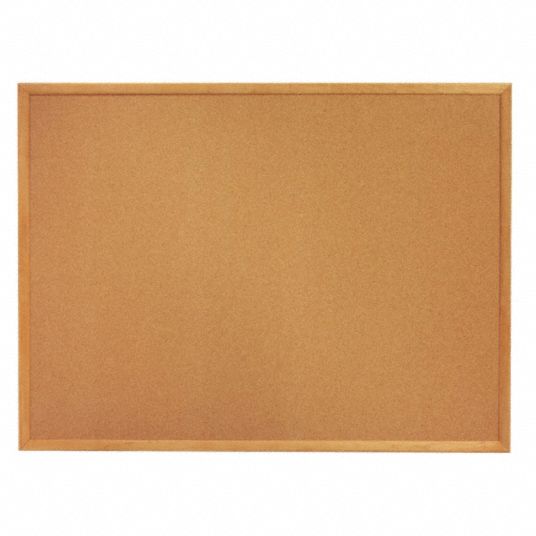 Quartet Push-pin Bulletin Board, Cork, 48 Inh X 96 Inw, Natural - 2rxl2 