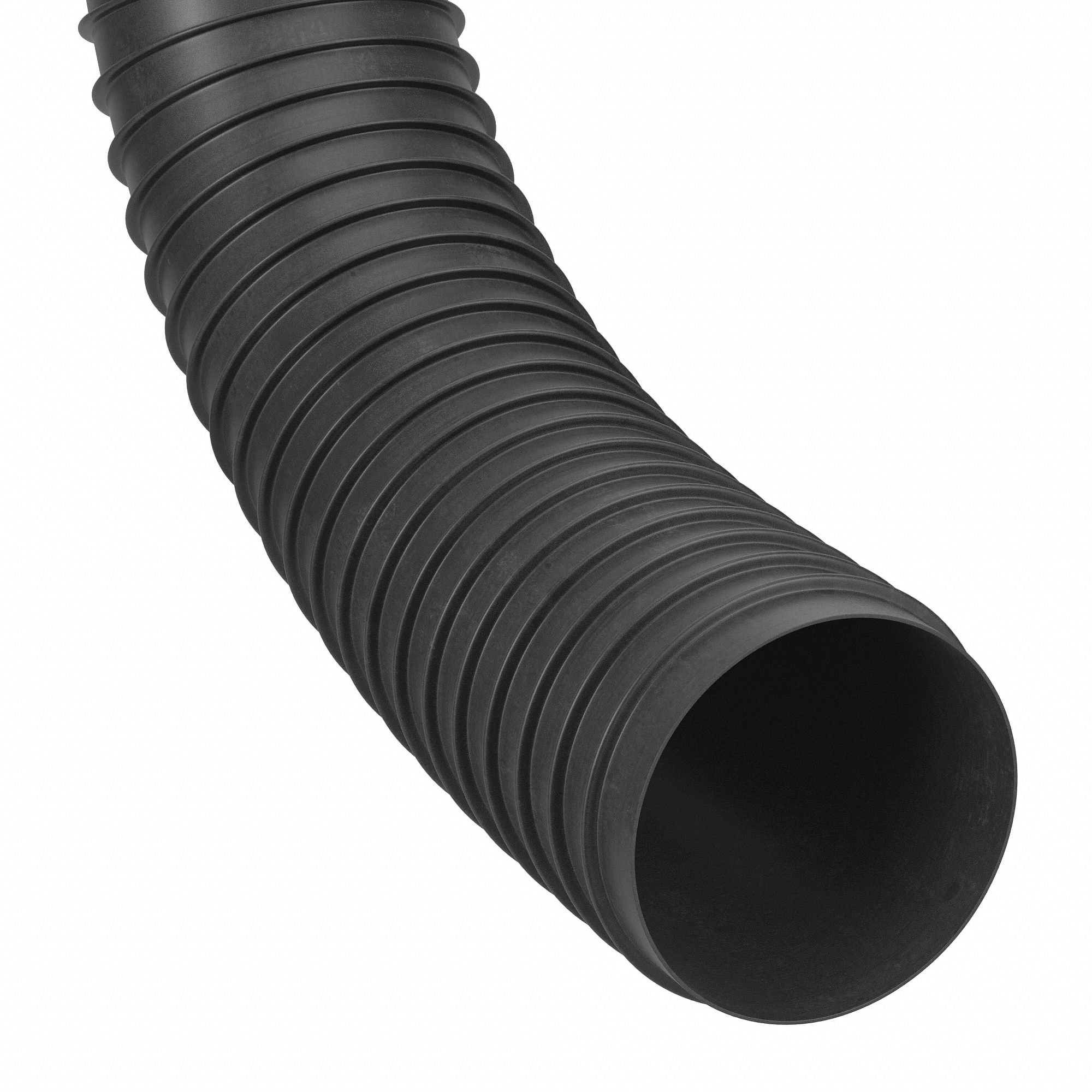 INDUSTRIAL DUCTING HOSE: 6 IN HOSE INSIDE DIA., 25 FT HOSE LG, 18 PSI, 4.5 IN BEND RADIUS