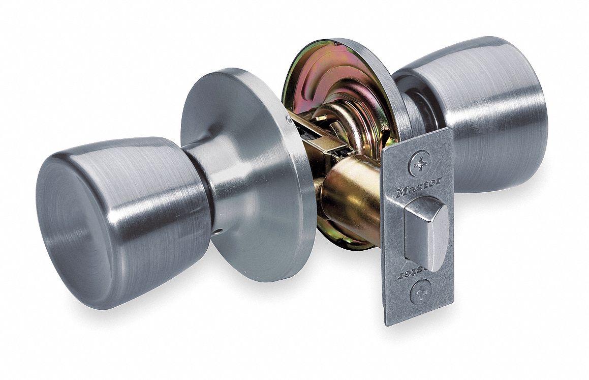Door Lockset: Passage Knob Locksets, Nickel