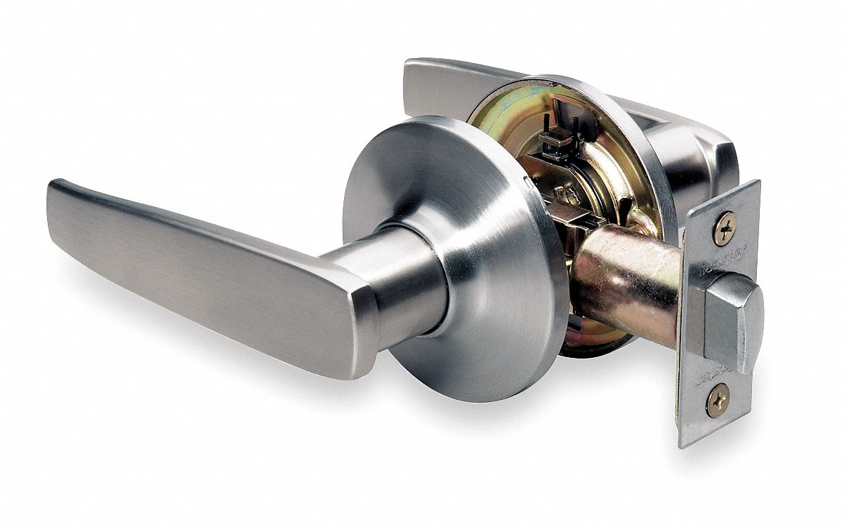 Door Lockset: Passage Lever Locksets, Nickel