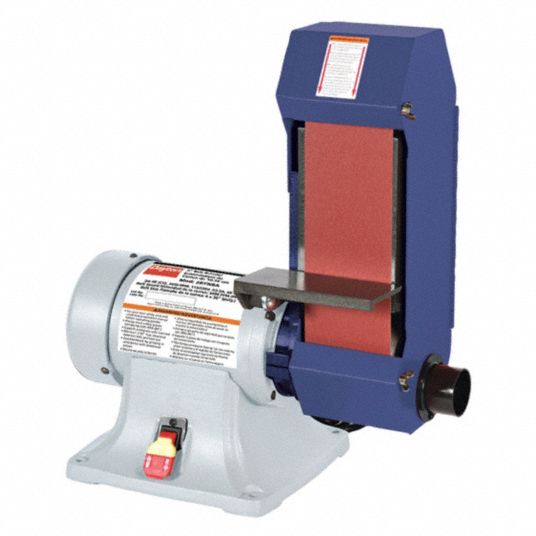 Metal shop belt grinder