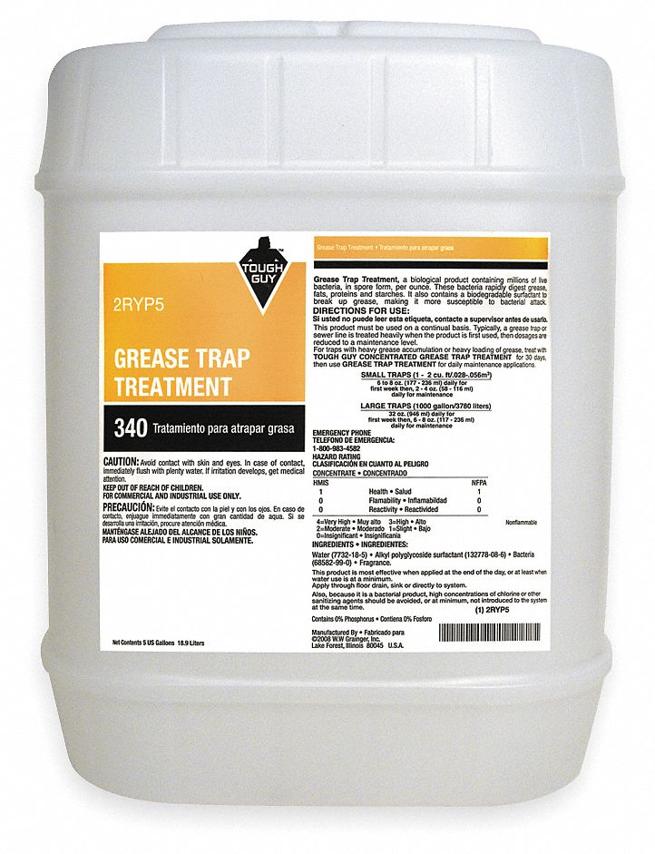 Grease Trap Treatment Grainger