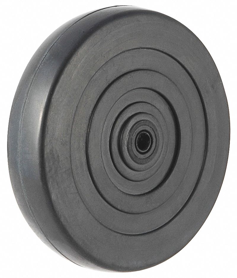 Caster Wheel 5 dia 125 lb Black