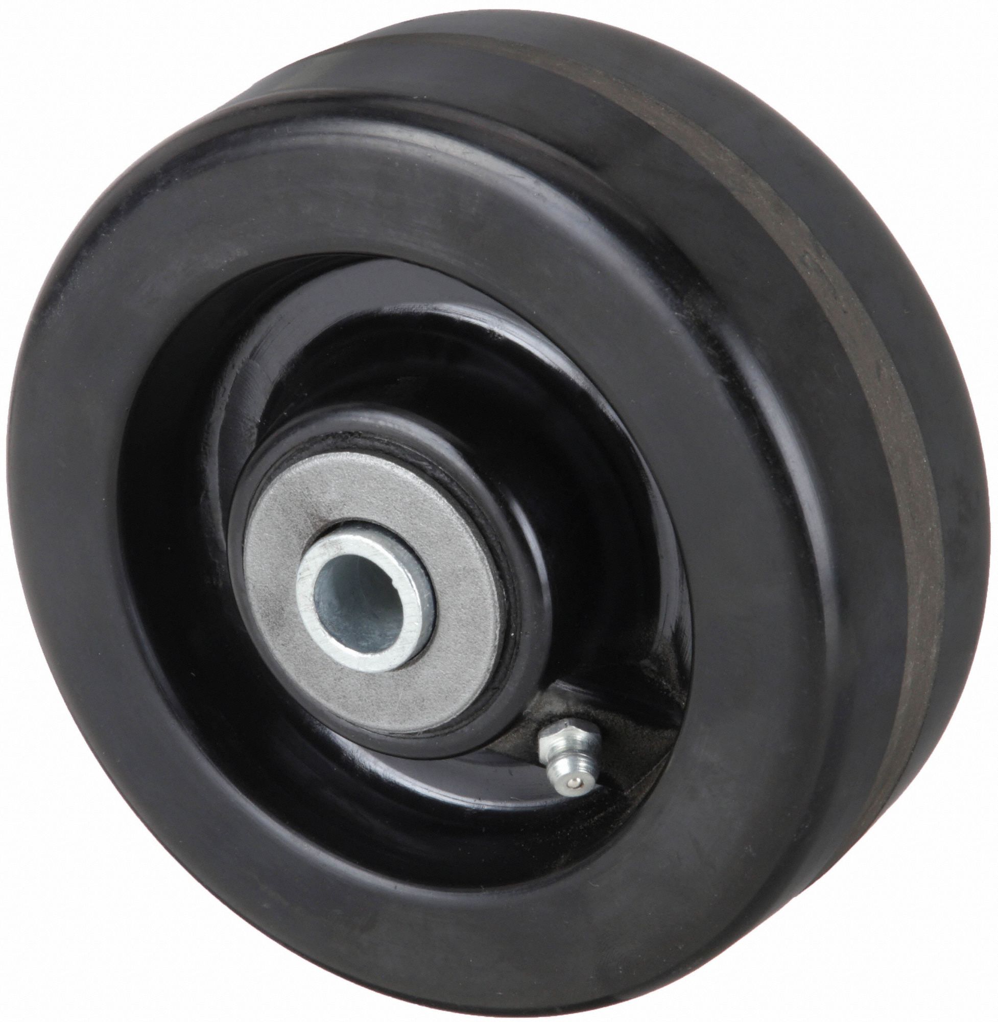 PHENOLIC TREAD WHEEL, 5 IN WHEEL DIAMETER, 2 IN WHEEL W, 1,000 LB LOAD RATING, HARD