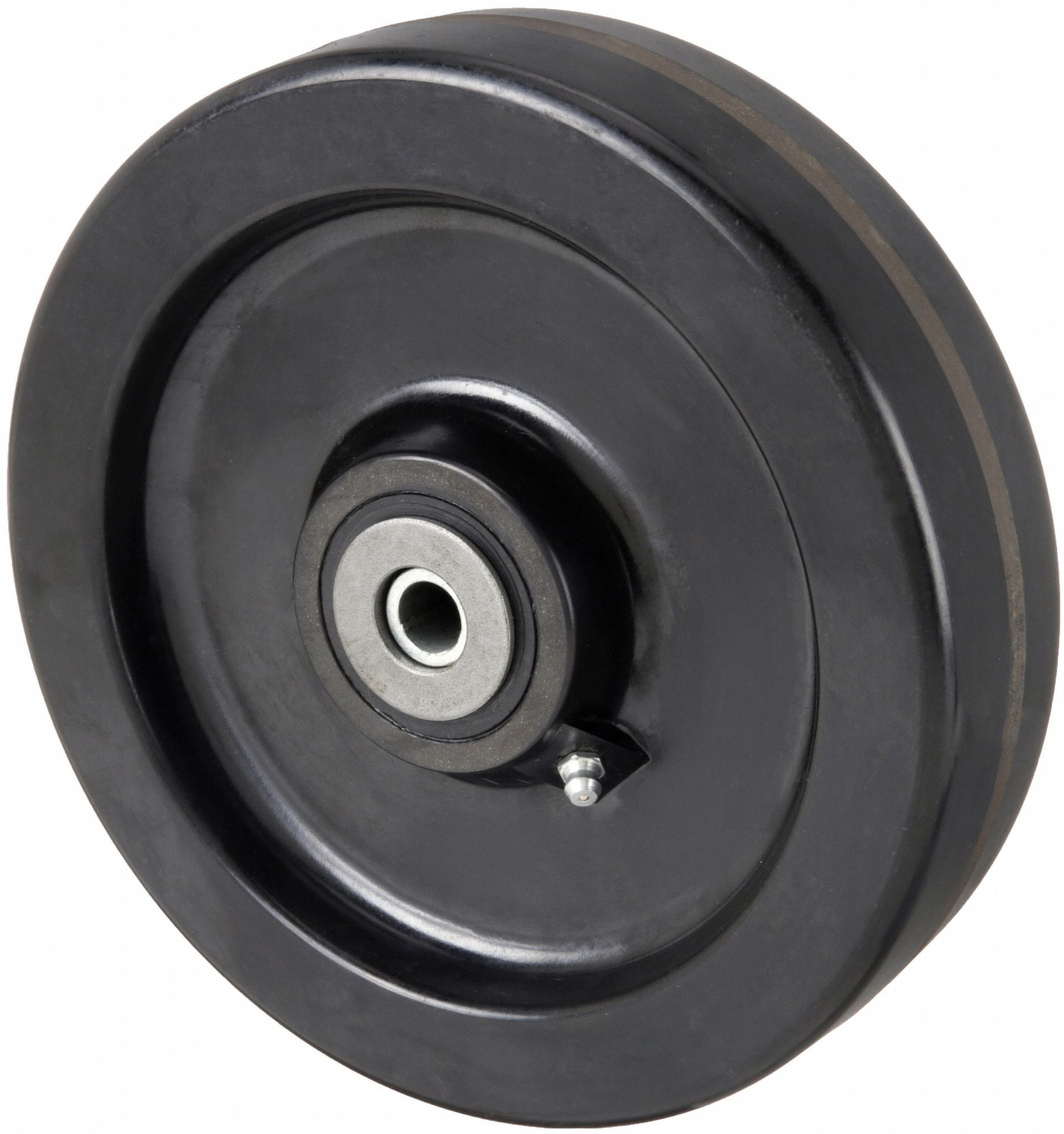 PHENOLIC TREAD WHEEL, 8 IN WHEEL DIAMETER, 2 IN WHEEL W, 1,200 LB LOAD RATING